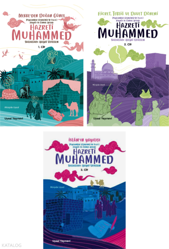 Çocuklar İçin Peygamberimizin Hayatı ve Örnek Ahlakı (3 Cilt Takım) | 
