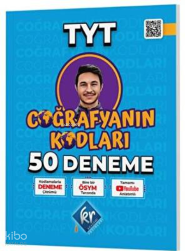 Coğrafyanın Kodları TYT Coğrafya Çözümlü 50 Deneme | benlikitap.com