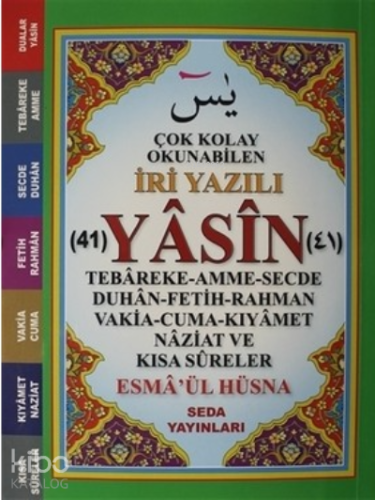 Çok Kolay Okunabilen İri Yazılı 41 Yasin (Çanto Boy, Kod: 165)