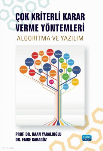 Çok Kriterli Karar Verme Yöntemleri;Algoritma ve Yazılım