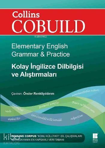 Collins Cobuild - Kolay İngilizce Dilbilgisi ve Alıştırmaları; Element