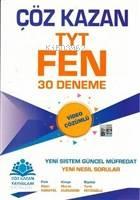 Çöz Kazan Yayınları TYT Fen 30 Deneme Çöz Kazan | benlikitap.com