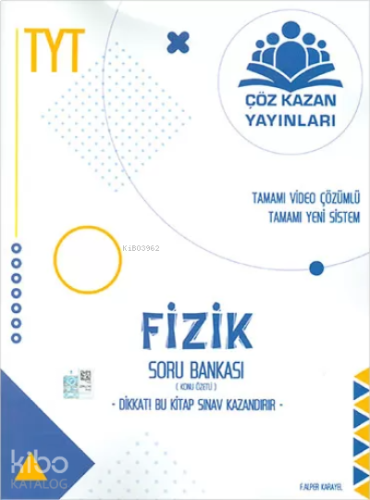 Çöz Kazan Yayınları TYT Fizik Konu Özetli Soru Bankası Çöz Kazan | ben
