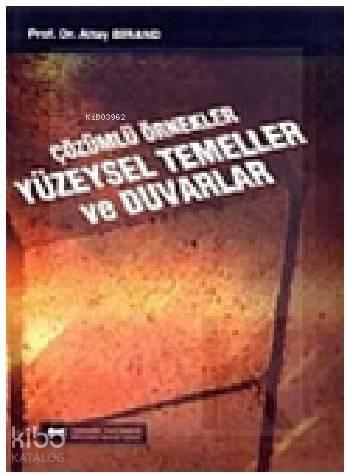 Çözümlü Örnekler Yüzeysel Temeller ve Duvarlar | benlikitap.com