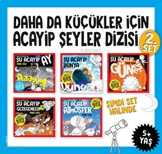 Daha Da Küçükler İçin Acayip Şeyler Seti 2 - 5 Kitap | benlikitap.com