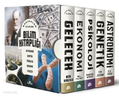 Dakikalar İçinde Bilim Kitaplığı Seti - 5 Kitap Takım - Kutulu | benli