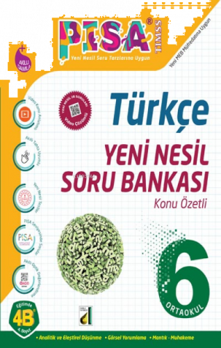 Damla Eğitim Pisa Yeni Nesil Türkçe Soru Bankası - 6