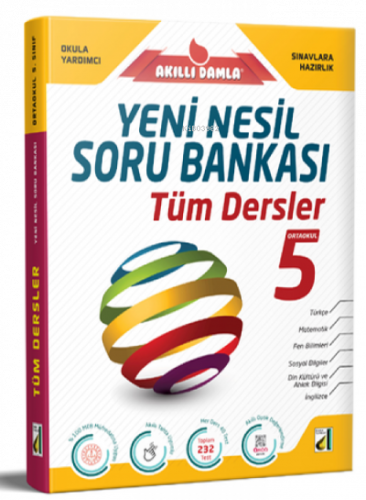 Damla Eğitim Yeni Nesil Tüm Dersler Soru Bankası 5. Sınıf | benlikitap