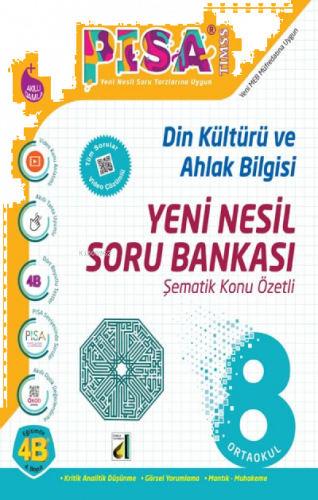 Damla Pisa Yeni Nesil Din Kültürü ve Ahlak Bilgisi Soru Bankası-8. Sınıf