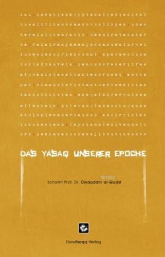 Das Yasaq Unserer Epoche - Asrımızın Yesakı (Almanca) | benlikitap.com