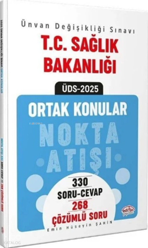 Data Yayınları 2025 T.C. Sağlık Bakanlığı ÜDS Ortak Konular Nokta Atış