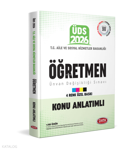 Data Yayınları 2026 T.C. Aile ve Sosyal Hizmetler Bakanlığı ÜDS Öğretm