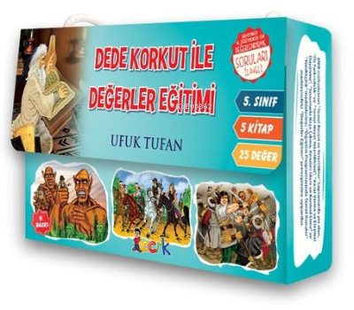 Dede Korkut'la Değerler Eğitimi Seti - 5 Kitap Takım | benlikitap.com