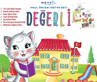 Değerli Netbil Okul Öncesi Eğitim Seti