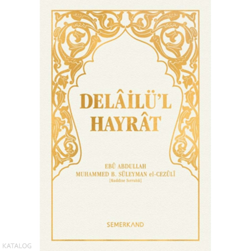 Delailül Hayrat Fihristli Cep Boy Beyaz