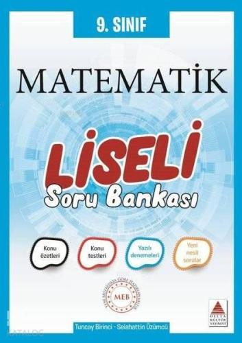Delta Kültür Yayınları 9. Sınıf Matematik Liseli Soru Bankası Delta Kü