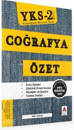 Delta Kültür Yayınları AYT Coğrafya Özet Delta Kültür | benlikitap.com