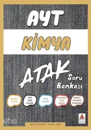 Delta Kültür Yayınları AYT Kimya Atak Soru Bankası Delta Kültür 