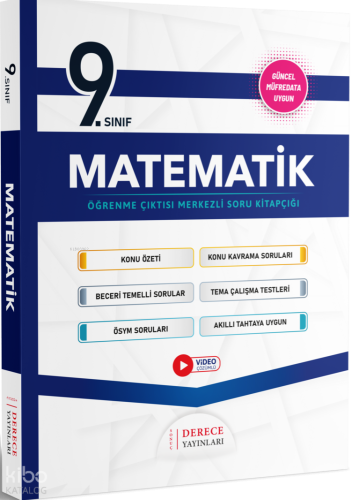 Derece Yayınları 9.Sınıf Matematik Modüler Set 2025 - 2026 | benlikita