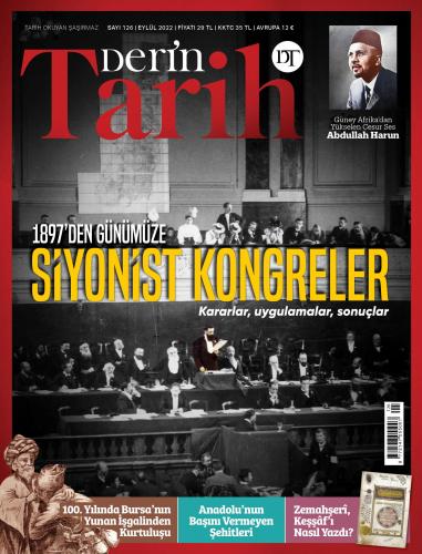 Derin Tarih Sayı 126 Eylül 2022 | benlikitap.com