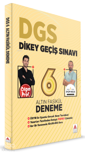 Dgs 6 Altın Fasikül Deneme | benlikitap.com