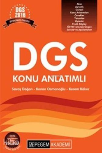 Dgs Konu Anlatımlı 2016