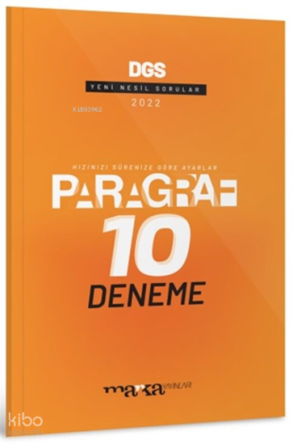 DGS Paragraf Yeni Nesil 10 Deneme Marka Yayınları