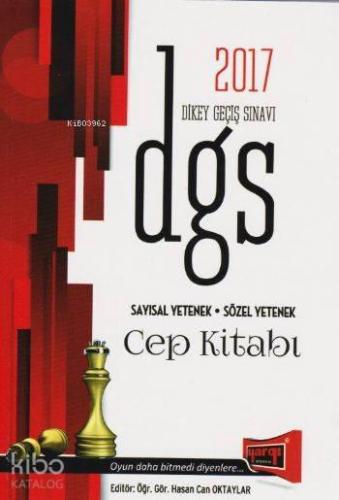 DGS Sayısal Yetenek Sözel Yetenek 2017 Cep Boy | benlikitap.com