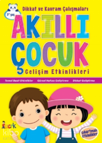 Dikkat ve Kavram Çalışmaları - Akıllı Çocuk | benlikitap.com