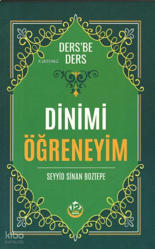 Dinimi Öğreneyim | benlikitap.com