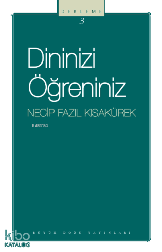 Dininizi Öğreniniz; Gençler İçin