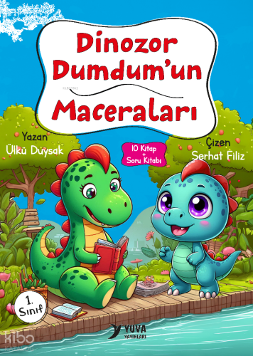 Dinozor Dumdum’un Maceraları;10 Kitap + Soru Kitabı | benlikitap.com