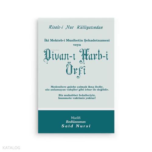 Divan-Iharbi Örfi | benlikitap.com