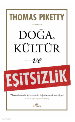 Doğa, Kültür ve Eşitsizlik