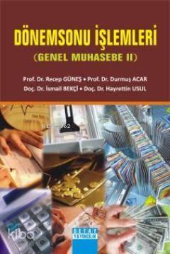 Dönemsonu İşlemleri (Genel Muhasebe II) | benlikitap.com