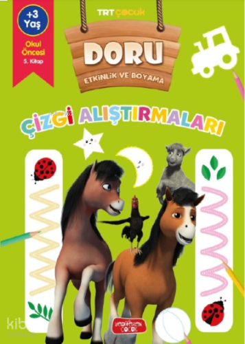 Doru Etkinlik ve Boyama - Çizgi Alıştırmaları | benlikitap.com
