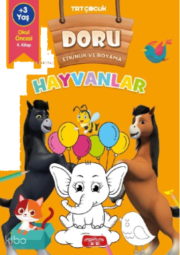 Doru Etkinlik ve Boyama - Hayvanlar | benlikitap.com