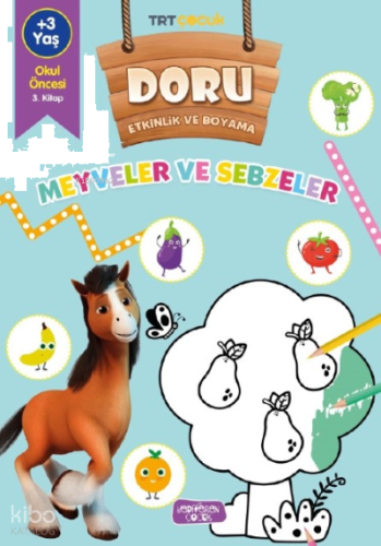 Doru Etkinlik ve Boyama – Meyveler ve Sebzeler | benlikitap.com
