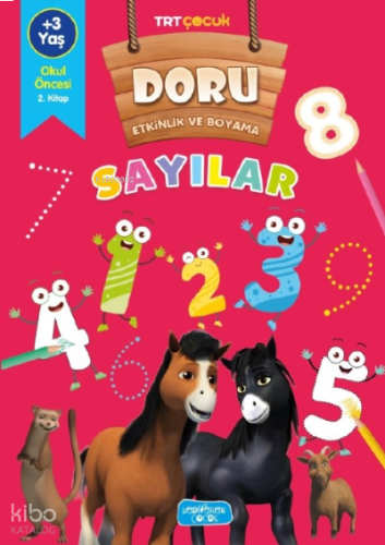 Doru Etkinlik ve Boyama - Sayılar | benlikitap.com