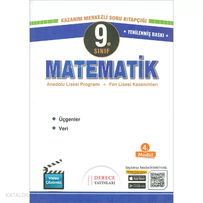Drc 9.Sınıf Matematik Üçgenler,Veri | benlikitap.com