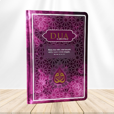 Dua (Evrâd-ı Şerîfe) Orta Boy - Arapça+Türkçe - Lila (Genişletilmiş Ye