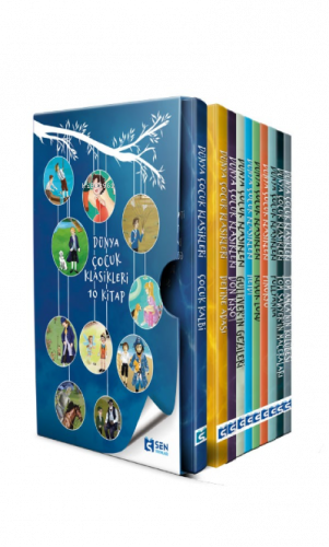 Dünya Çocuk Klasikleri 10 Kitap Kutulu Set | benlikitap.com