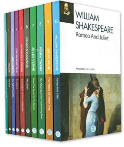 Dünya Klasikleri İngilizce Seti - 2 10 Kitap | benlikitap.com