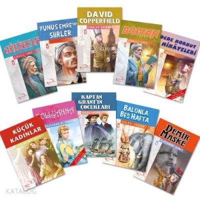 Dünya Klasiklerinden Seçmeler Set (10 Kitap) | benlikitap.com