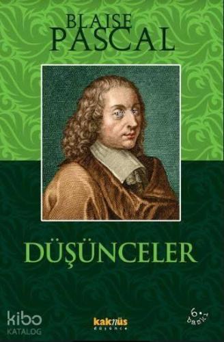 Düşünceler; Pensees Blaise Paskal