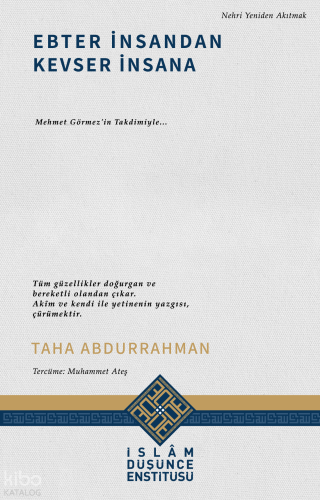 Ebter İnsandan Kevser İnsana | benlikitap.com