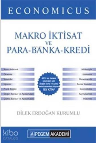 Economicus Makro İktisat ve Para-Banka-Kredi 2016; Kpss A Grubu Konu Anlatımı
