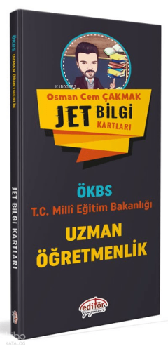 Editör Uzman Öğretmenlik Jet Bilgi Kartları | benlikitap.com