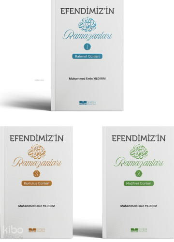 Efendimiz’in (s.a.s) Ramazanları (3 Cilt) | benlikitap.com