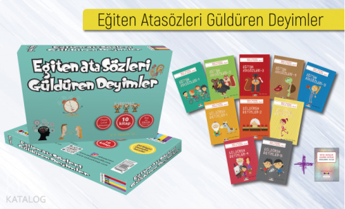 Eğiten Atasözleri Güldüren Deyimler Dizisi (10 Kitap) | benlikitap.com